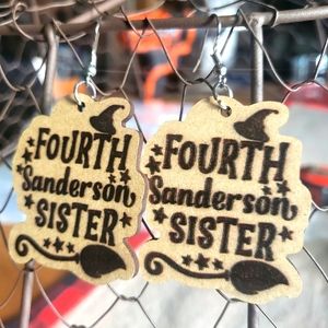 B1G1! Hocus Pocus Halloween Dangle Earrings!